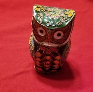 Chinese cloisonne trinket box